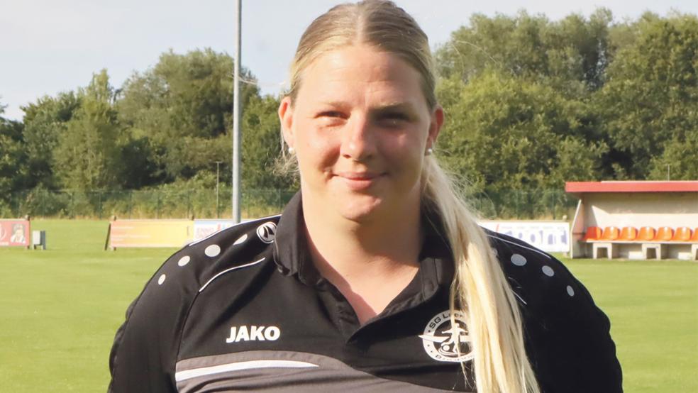 Annika Zimmer traf aus rund 20 Metern.  © Foto: Ammermann