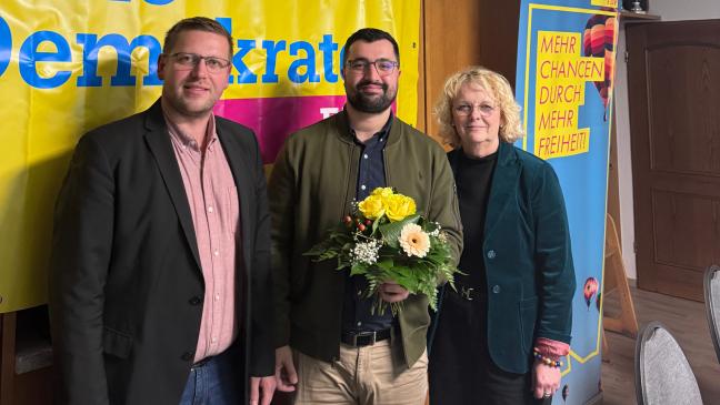 Ferhat Asi soll für die FDP in den Bundestag