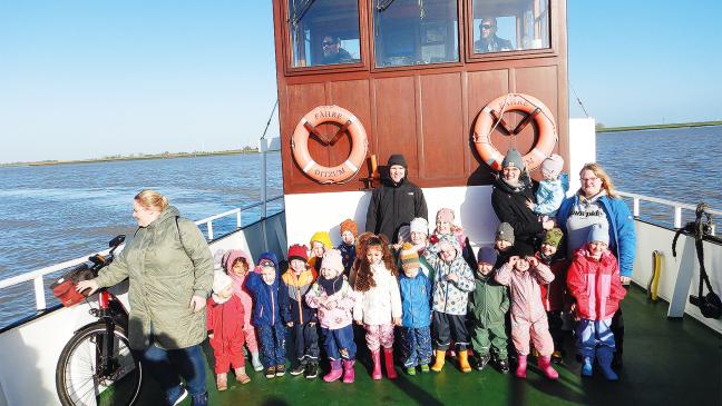Jona-Kinder erfahren Wind und Wetter
