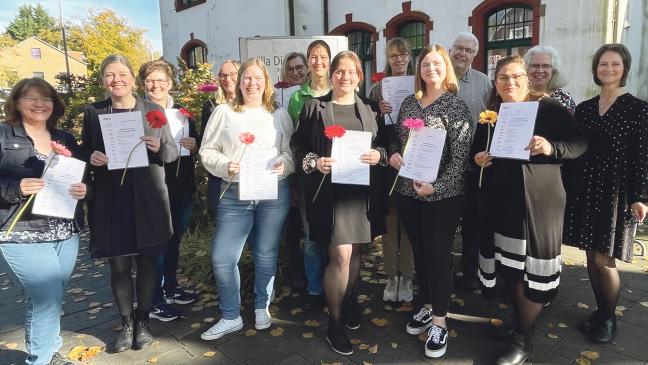 Erfolgreicher Abschluss für Lerntherapeutinnen