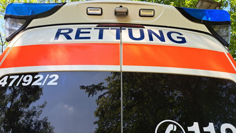 Die Frau wurde nach medizinischer Erstversorgung ins Krankenhaus gebracht. © Symbolfoto: Szyska