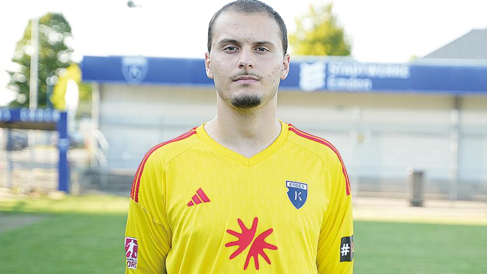 Kickers-Keeper Isaak Djokovic kam erstmals in dieser Saison zum Einsatz.  © Foto: Mennenga