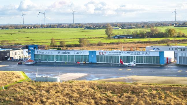 Flugplatz Emden wird von Braunschweig aus überwacht