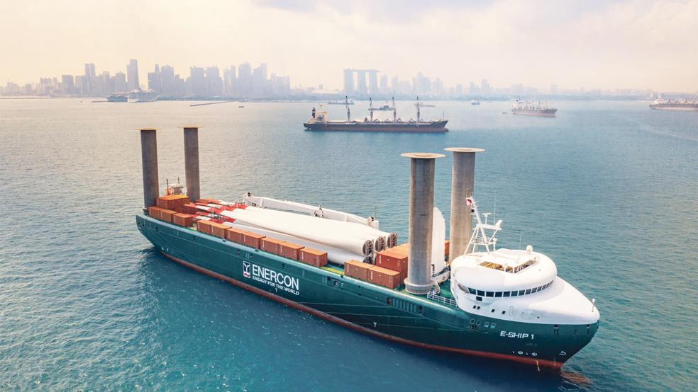 Bei der Befrachtung des Schiffes »E-Ship 1« kooperieren Enercon aus Aurich und Ems Chartering aus Leer.  © Foto: Enercon 