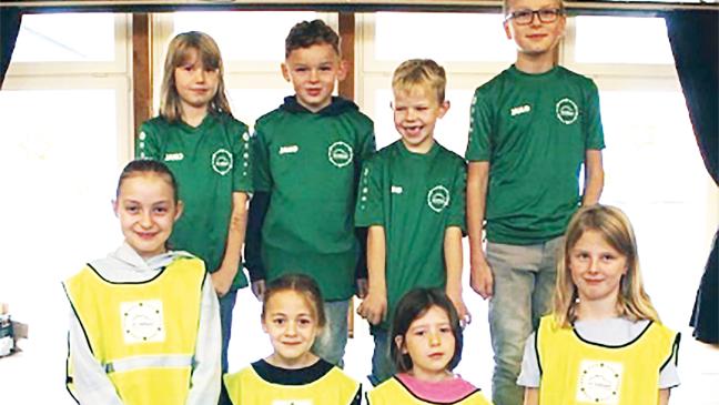 Trikots für die Grundschule Holthusen