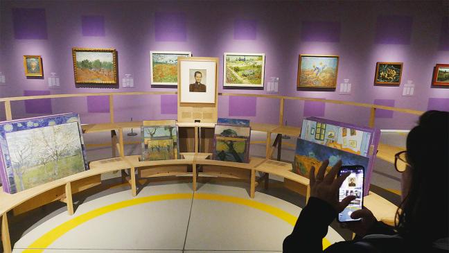 Als van Goghs Werke mit dem Pferdewagen kamen