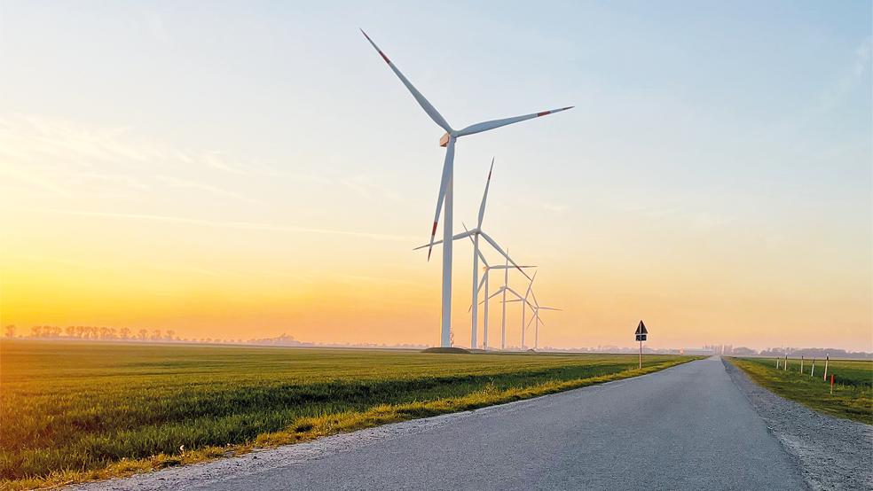 Der Windpark am Heerenweg soll erweitert werden. Außerdem soll in der Nähe ein weiterer Windpark in Bunderhee entstehen. Neu gebaut werden sollen bis zu 13 Anlagen.  © Foto: privat