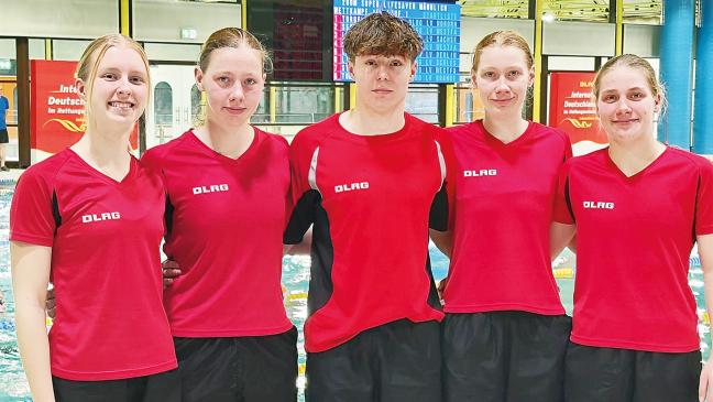 Weeneraner schwimmen für Landeskader