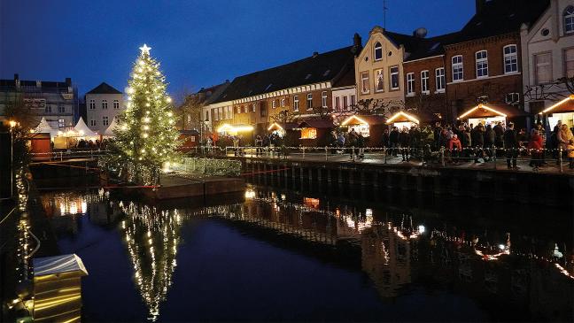 Fest-Stimmung am Hafen