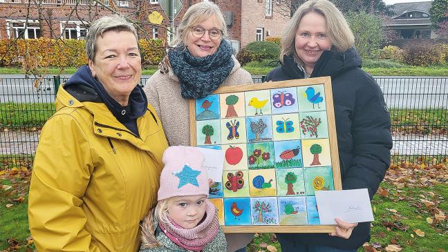 Kinder-Kunst ersteigert