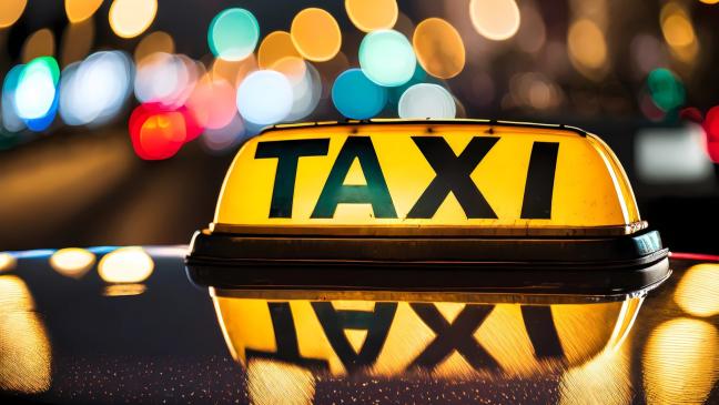 Fußgänger schlägt auf Taxifahrer ein