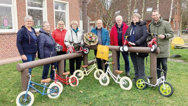 Neue Laufräder für Jemgumer Kinder