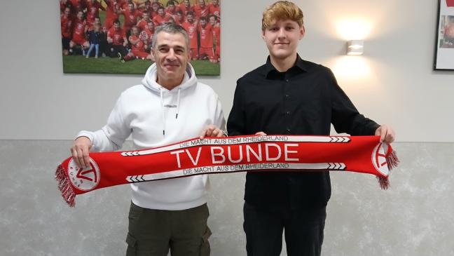 TV Bunde verpflichtet U19-Bundesliga-Fußballer