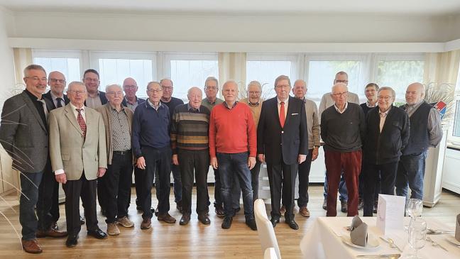 Männerchor feiert Jahresabschluss