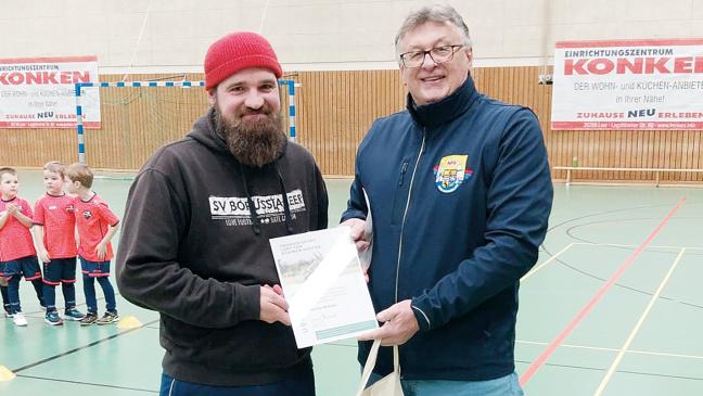 Elfmeter zugegeben - Fair-Play-Preis für Torwart