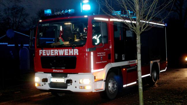 Gasgeruch: Feuerwehr rückt zu Einsatz aus