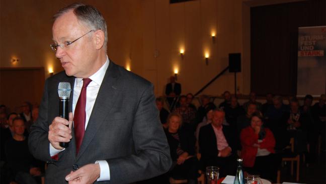 Ministerpräsident Stephan Weil kommt nach Leer