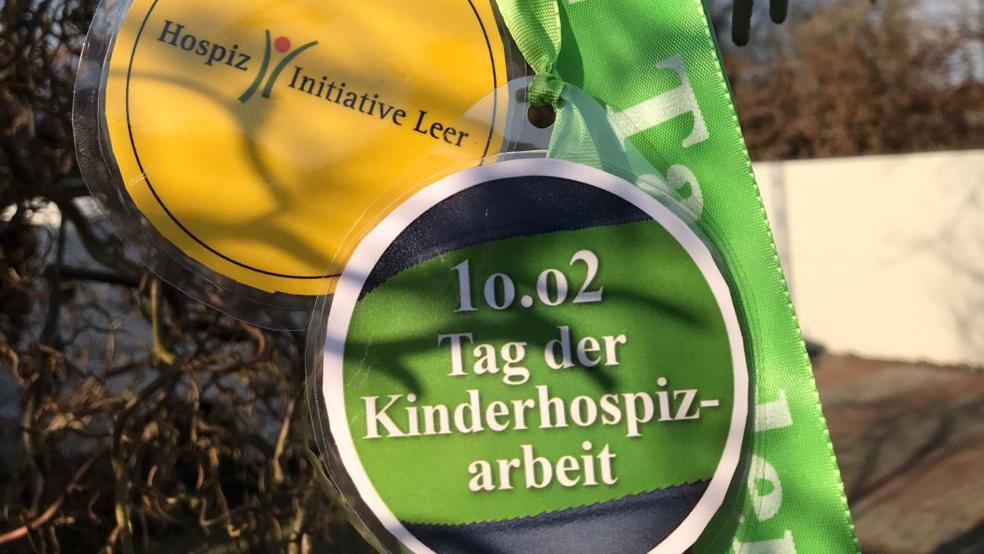 Das grüne Band ist das Symbol des Aktionstages. © Privat