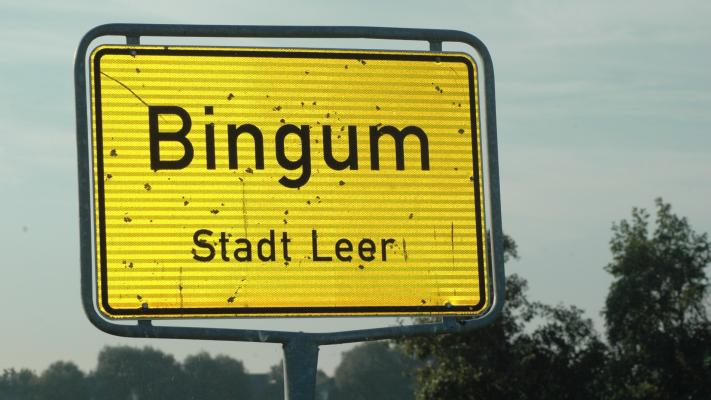 Bingumer Ortsdurchfahrt voll gesperrt