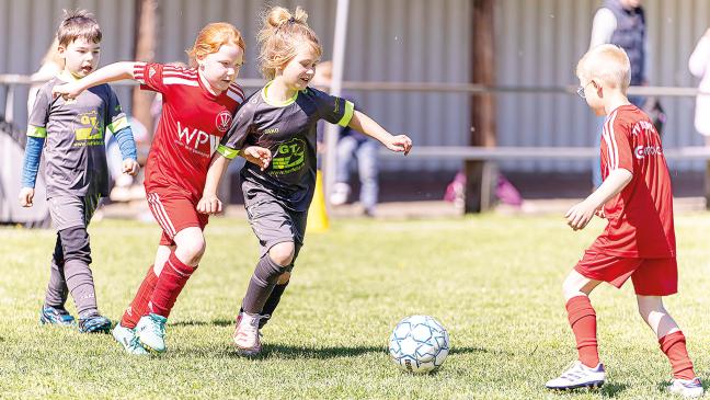 Erstes Kinderfußball-Festival des Jahres beim TuS Holthusen ausgetragen