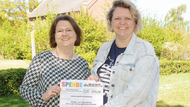 Erlös der Kleiderbörse für gute Zwecke