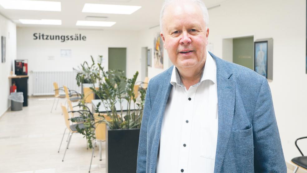 Hans-Friedrich Coordes aus Weener ist seit fast 20 Jahren als Nachlasspfleger.  © Foto: Schepers