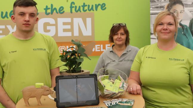 Viel los auf der Job-Messe