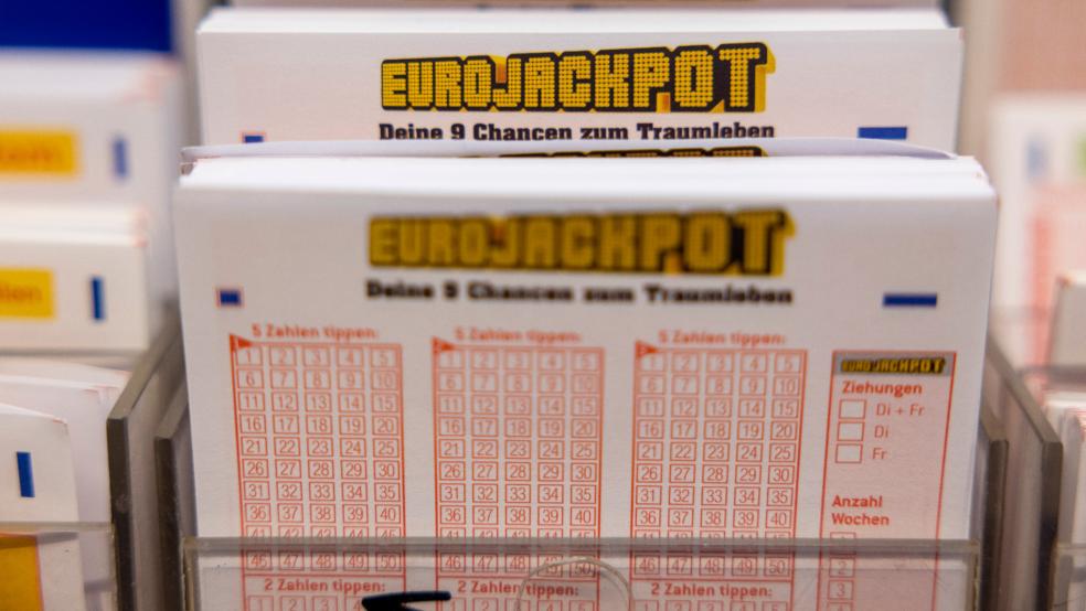 Ein Lottospieler hat im Eurojackpot rund 4,8 Millionen Euro gewonnen. © Symbolfoto: dpa