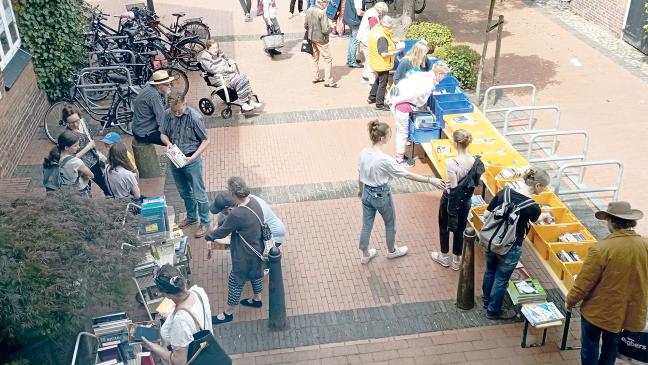 Stöbern nach Lesestoff