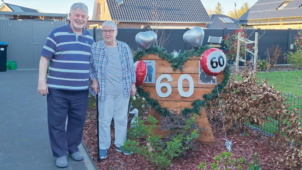 Gerd und Barbara Meurer blicken auf 60 gemeinsame Ehejahre zurück.  © Foto: privat