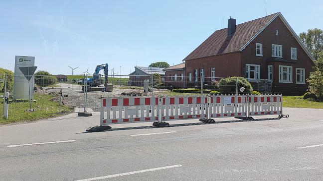 Gasspeicher-Betreiber baut Hauptzufahrt um