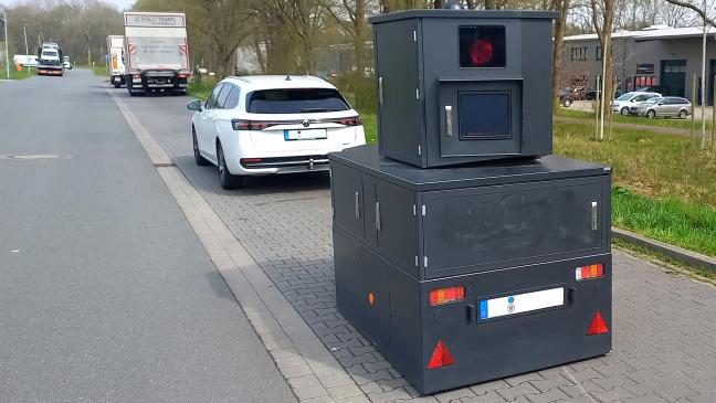 Landkreis testet Blitzer