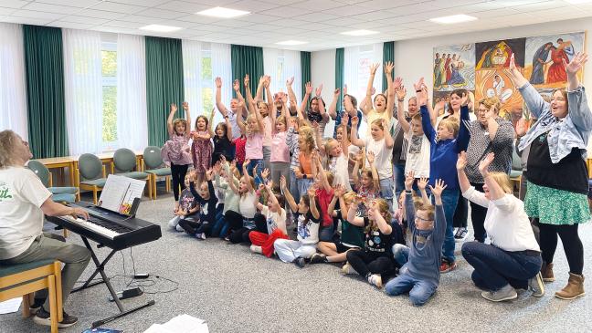 Kindersingtage erneut ein voller Erfolg
