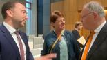 Rheiderländer bei Stabübergabe im Landtag