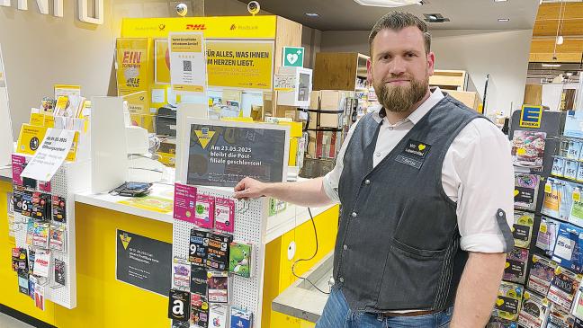 Keine Postbank mehr in der Edeka-Filiale