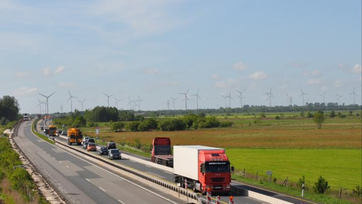 Autobahn 31 in Richtung Emden ab Montag halbseitig gesperrt