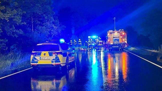 Feuerwehr befreit 44-Jährigen aus Graben