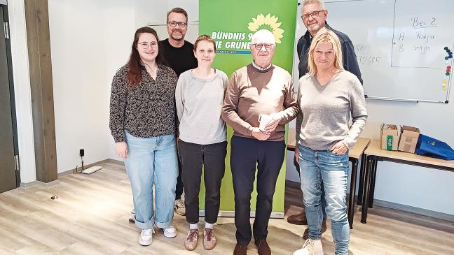Beitritte ermutigen Grüne