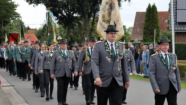 Diele feiert sein Schützenfest