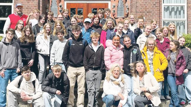 Schüler tauschen sich aus