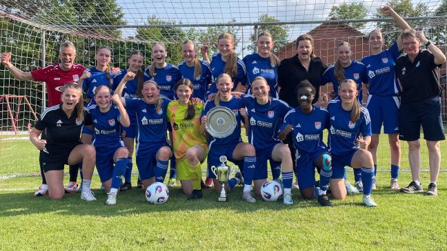 TiMoNos B-Juniorinnen holen das Double