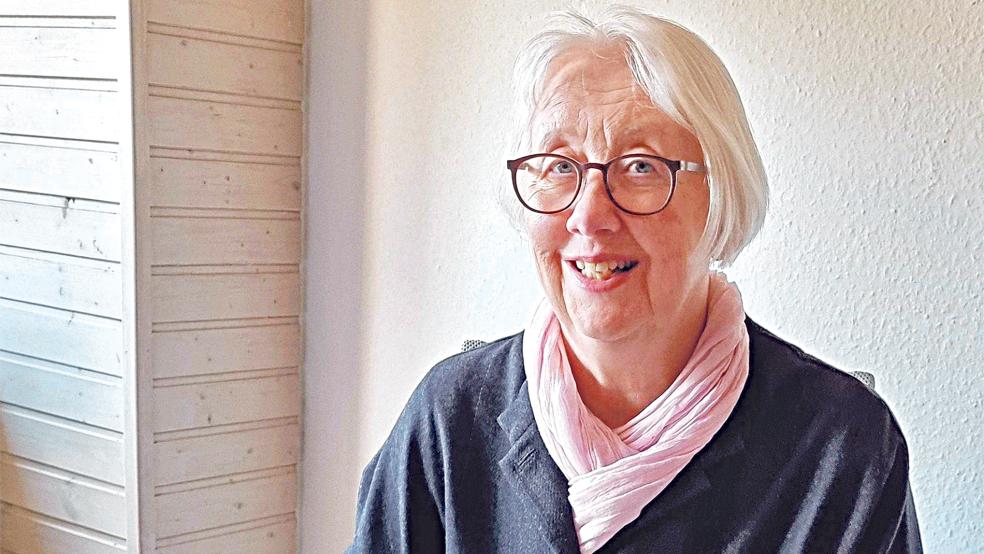 Die 66-jährige Dr. Ute Schulewski bleibt freiberuflich als Supervisorin aktiv.  © Foto: Dübbel (Lutherischer Kirchenkreis Emden-Leer)