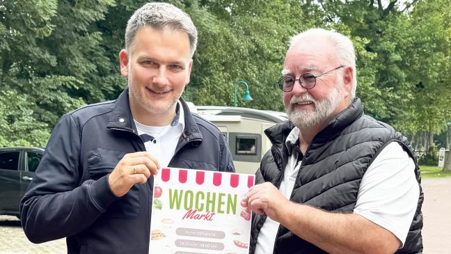 Neustart für Wochenmarkt