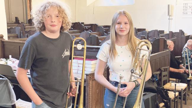 Eifrige Proben bis zum großen Konzert 