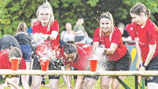 Fußballerinnen holen sich Mehrkampf-Krone