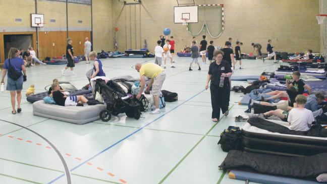 Jemgumer Sporthalle wird zur Herberge