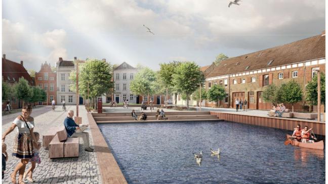 So könnte der Alte Hafen in Weener bald aussehen