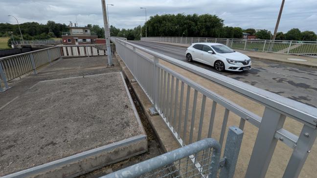 Schleusenbrücke in den Sommerferien gesperrt