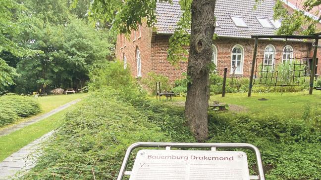 Der Förderbrunnen an der Ems sprudelt kräftig