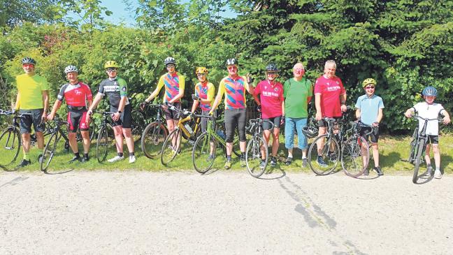 Abnahme für das Sportabzeichen im Park